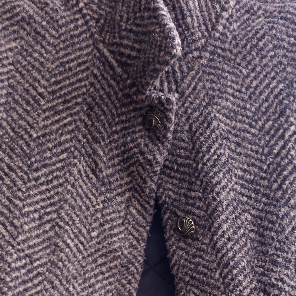 Vest Vintage Mandarin Collar